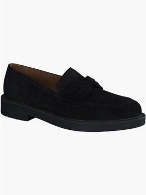 Paul Green Sadie suede loafer black women's size 7.5